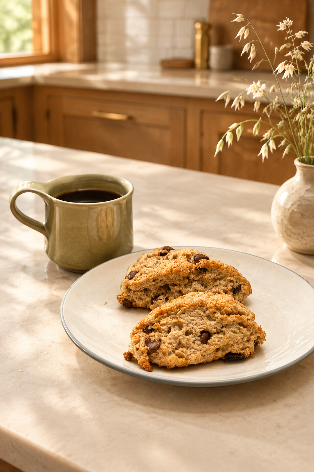 Montemorency Michigan Cherry and Chocolate Chip Scones
