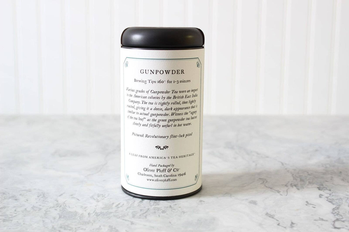 Gunpowder -  20 Green Tea Teabags in Signature Tea Tin