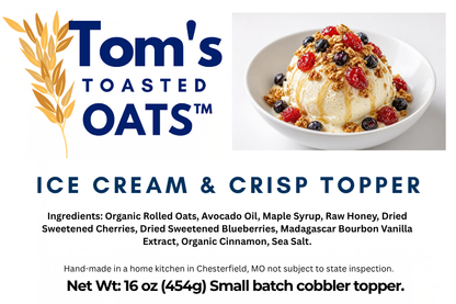 16 oz. Ice Cream & Crisp Topper [Scrumptious]