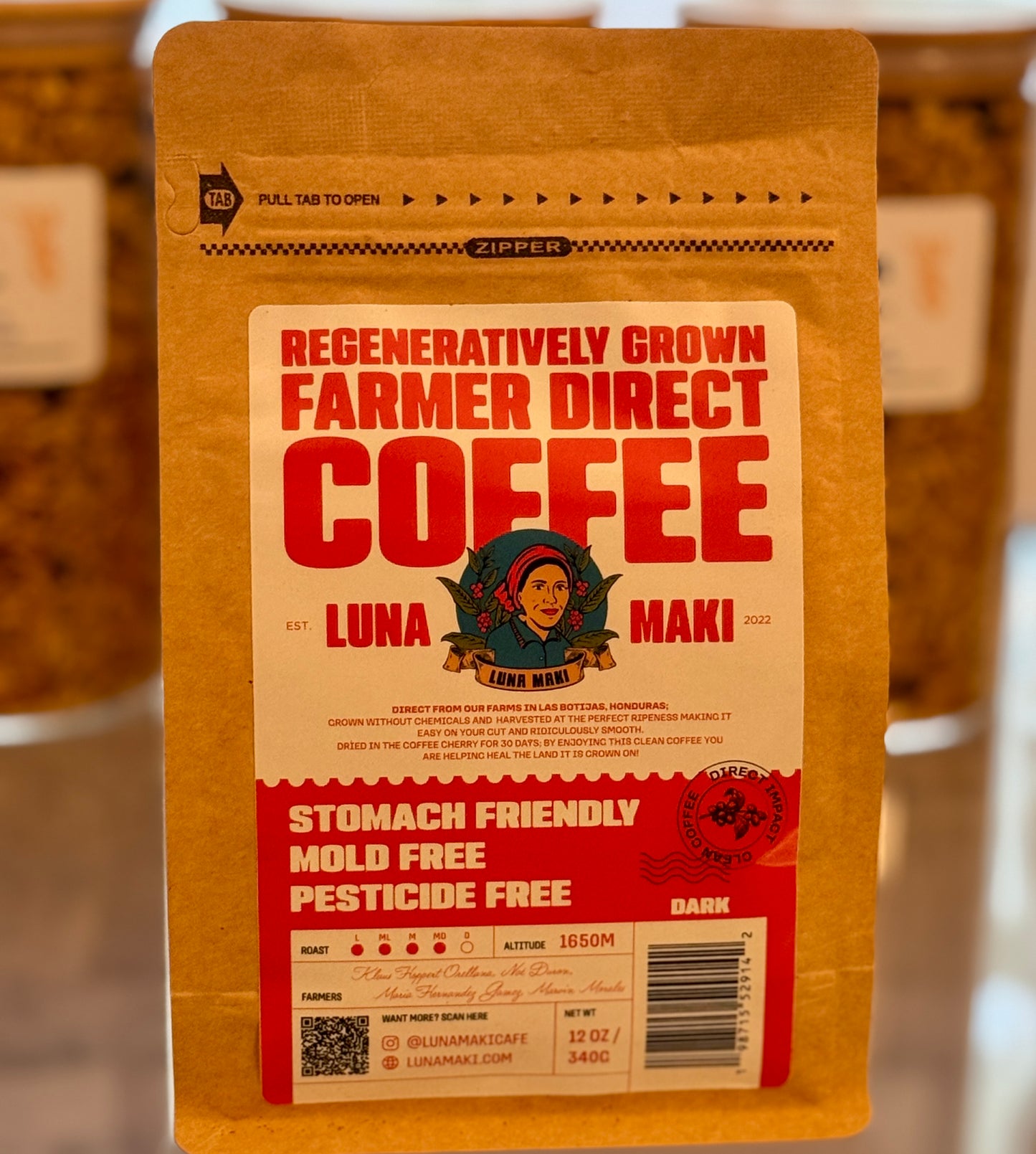 Luna Maki Single-Origin Clean Coffee [Ground]