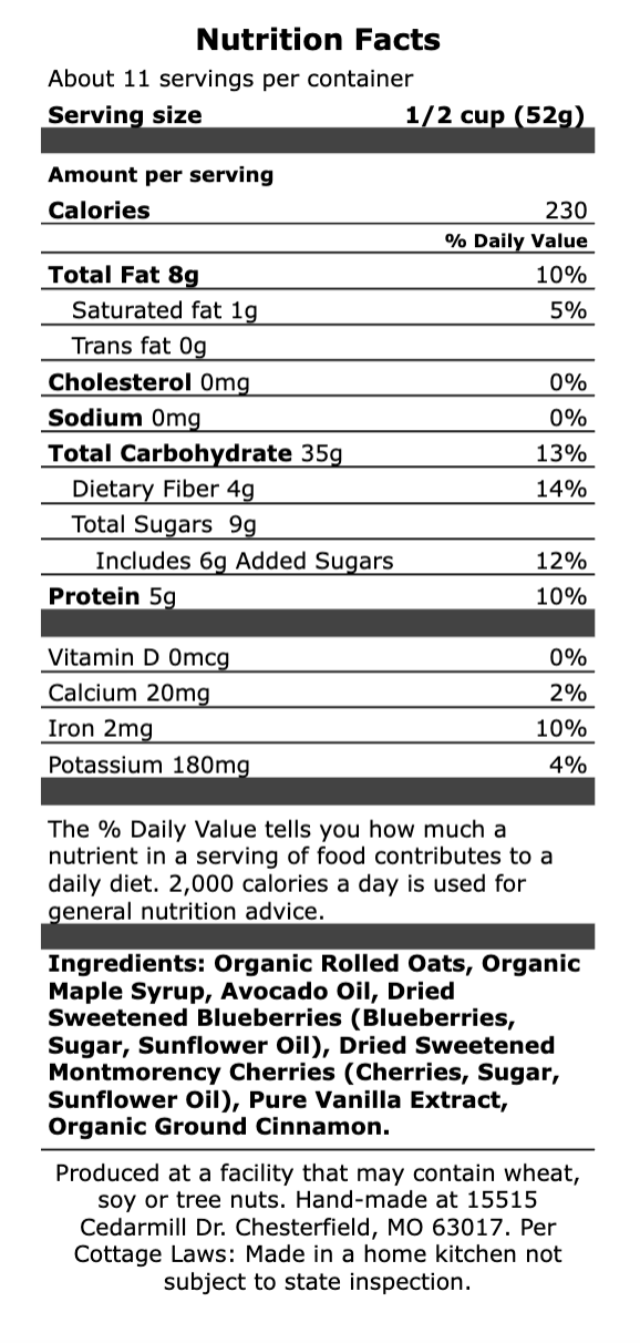 Performance Breakfast Blend – 20 oz Refill Bag [5-10 meals]